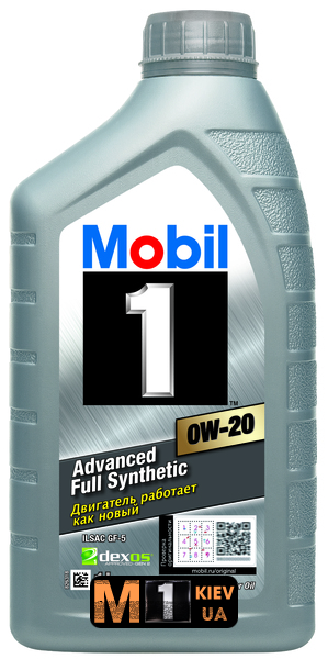 Mobil 1 0W‑20 Advanced Fuel Economy 1л.